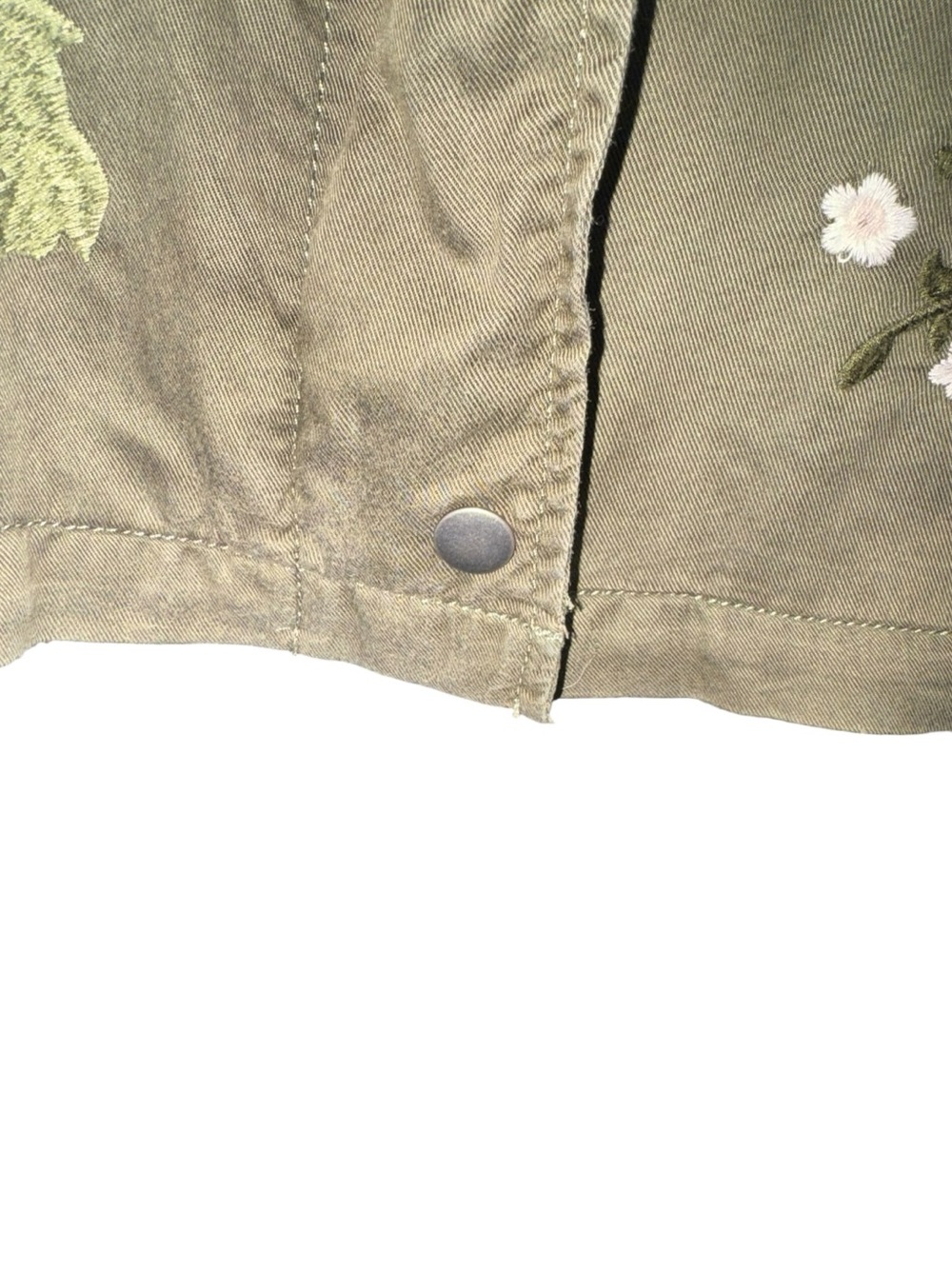 American Eagle Army Green Hooded Utility Jacket, Size X-Small - Picture 14 of 15